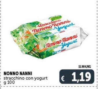 Deco Supermercati NONNO NANNI stracchino con yogurt g 100 offerta