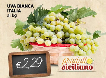 Ipercoop UVA BIANCA ITALIA offerta