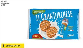 Deco Supermercati COLUSSI gran turchese g 800 offerta