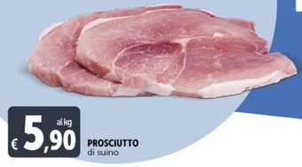 Deco Supermercati PROSCIUTTO di suino offerta