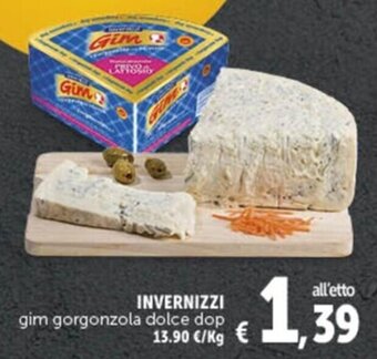INVERNIZZI gim gorgonzola dolce dop