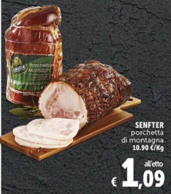 Deco Supermercati SENFTER porchetta di montagna offerta