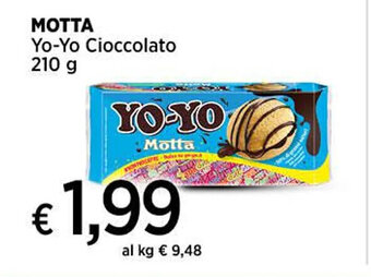 Ipercoop MOTTA Yo-Yo Cioccolato 210 g offerta