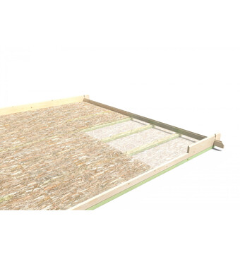 Eurobrico Pavimento massiccio in osb 3 x 2 metri per casetta flodova offerta
