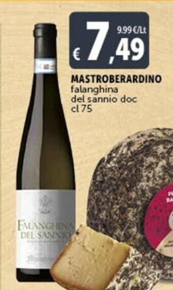 Deco Supermercati MASTROBERARDINO falanghina del sannio doc cl75 offerta