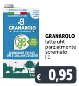 Deco Supermercati GRANAROLO latte uht parzialmente scremato l 1 offerta
