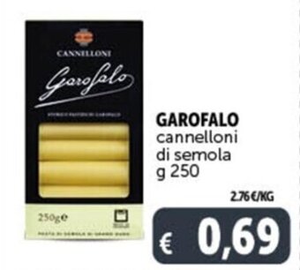 Deco Supermercati GAROFALO cannelloni di semola g 250 offerta