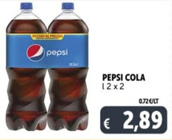 Deco Supermercati PEPSI COLA l 2x2 offerta