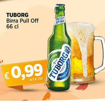 TUBORG Birra Pull Off 66 cl