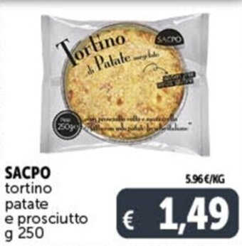 Deco Supermercati SACPO tortino patate e prosciutto g 250 offerta