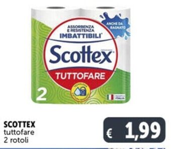 Deco Supermercati SCOTTEX tuttofare 2 rotoli offerta
