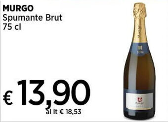 Ipercoop MURGO Spumante Brut 75 cl offerta