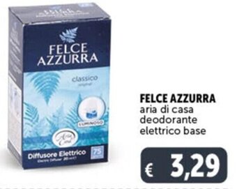 Deco Supermercati FELCE AZZURRA aria di casa deodorante elettrico base offerta