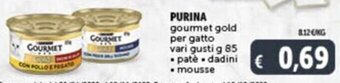 Deco Supermercati PURINA gourmet gold per gatto vari gusti g 85 offerta