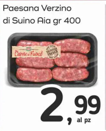 Famila Market Paesana Verzino di Suino Aia gr 400 offerta