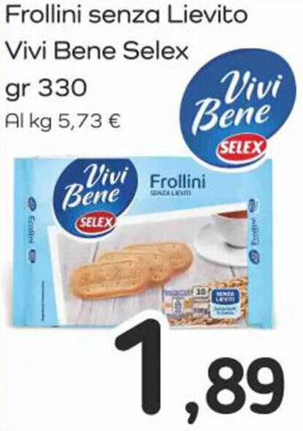 Famila Market Frollini senza Lievito Vivi Bene Selex gr 330 offerta