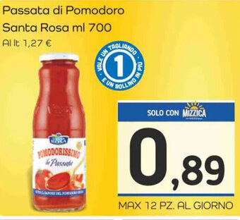 Famila Market Passata di Pomodoro Santa Rosa ml 700 offerta