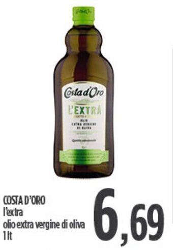 Ciro Amodio COSTA D'ORO l'extra olio extra vergine di oliva 1 lt offerta