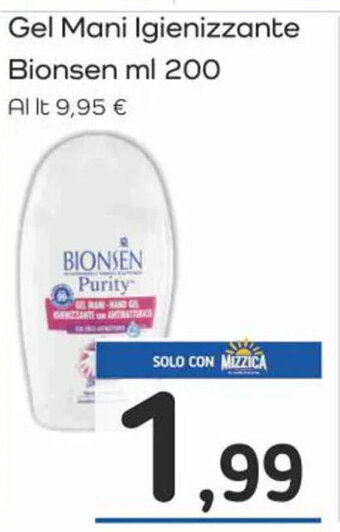 Famila Market Gel Mani Igienizzante Bionsen ml 200 offerta