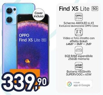 Unieuro OPPO Find X5 Lite 5G offerta