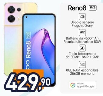 Unieuro OPPO Reno8 5G offerta