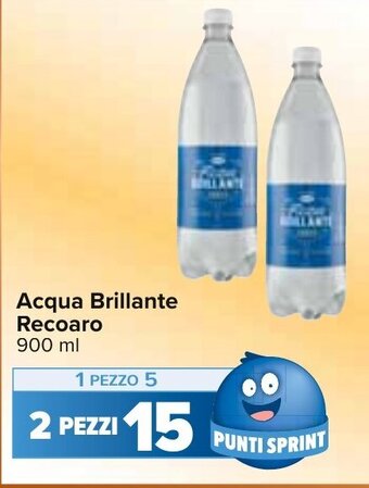 Carrefour Acqua Brillante Recoaro 900 ml offerta