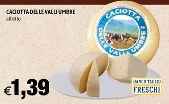 CACIOTTA DELLE VALLI UMBRE all'etto