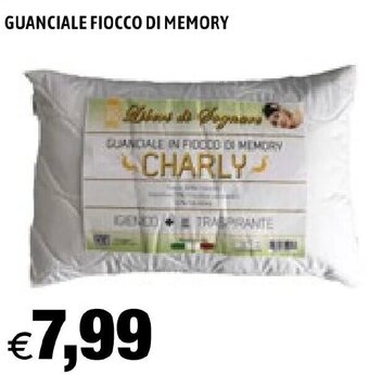 Hurrà GUANCIALE FIOCCO DI MEMORY offerta