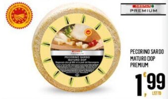 Despar PECORINO SARDO MATURO DOP PREMIUM offerta