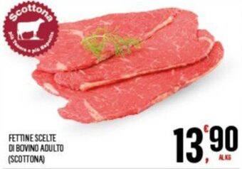 Despar FETTINE SCELTE DI BOVINO ADULTO (SCOTTONA) offerta