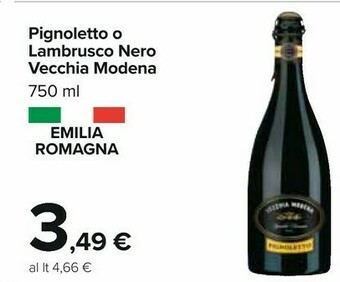 Carrefour Casa Modena Lambrusco offerta