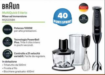 Carrefour Braun MultiQuick 5 Vario offerta
