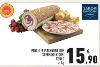 Conad PANCETTA PIACENTINA DOP SAPORI&DINTORNI CONAD offerta