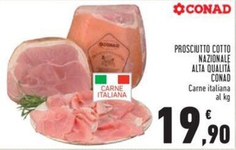 Conad PROSCIUTTO COTTO NAZIONALE ALTA QUALITÀ CONAD offerta
