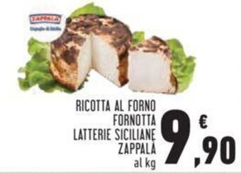 Conad RICOTTA AL FORNO FORNOTTA LATTERIE SICILIANE ZAPPALA offerta