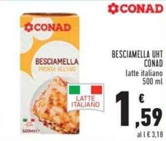 Conad BESCIAMELLA UHT CONAD 500 ml offerta