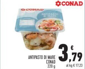 Conad ANTIPASTO DI MARE CONAD 220 g offerta