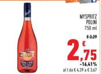 MYSPRITZ POLINI 750 ml