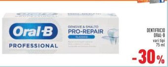Conad DENTIFRICIO ORAL-B vari tipi 75 ml offerta