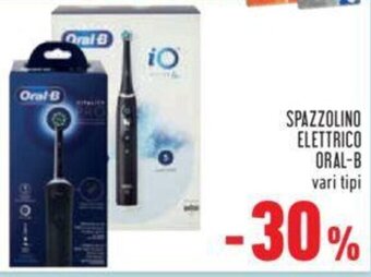 Conad SPAZZOLINO ELETTRICO ORAL-B vari tipi offerta