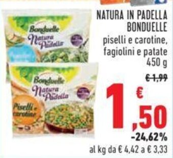Conad NATURA IN PADELLA BONDUELLE 450 g offerta