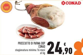 Conad PROSCIUTTO DI PARMA DOP CONAD offerta