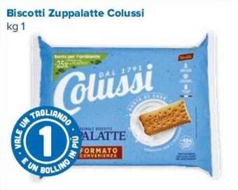 Biscotti Zuppalatte Colussi kg 1