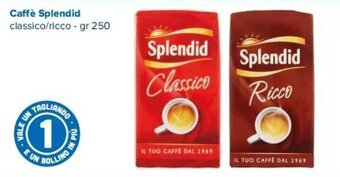 Tigre Caffè Splendid classico/ricco - gr 250 offerta
