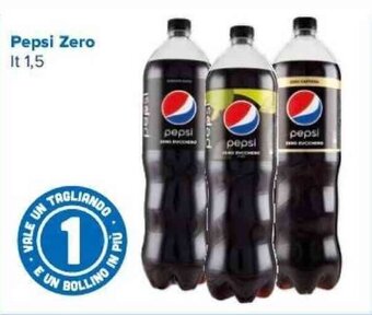 Tigre Pepsi Zero lt 1,5 offerta