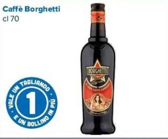 Tigre Caffè Borghetti cl 70 offerta