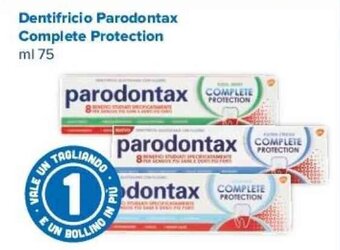 Tigre Dentifricio Parodontax Complete Protection ml 75 offerta