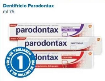 Tigre Dentifricio Parodontax ml 75 offerta