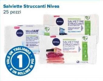 Tigre Salviette Struccanti Nivea 25 pezzi offerta