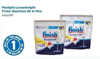 Tigre Pastiglie Lavastoviglie Finish Quantum All In One assortiti offerta